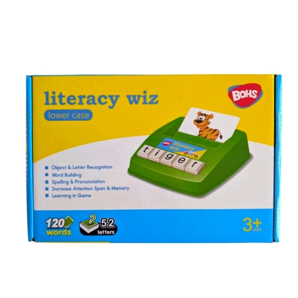 NWT BOHS Literacy Wiz Lower Case Learning Toy  Green Age 3+ - Picture 1 of 3